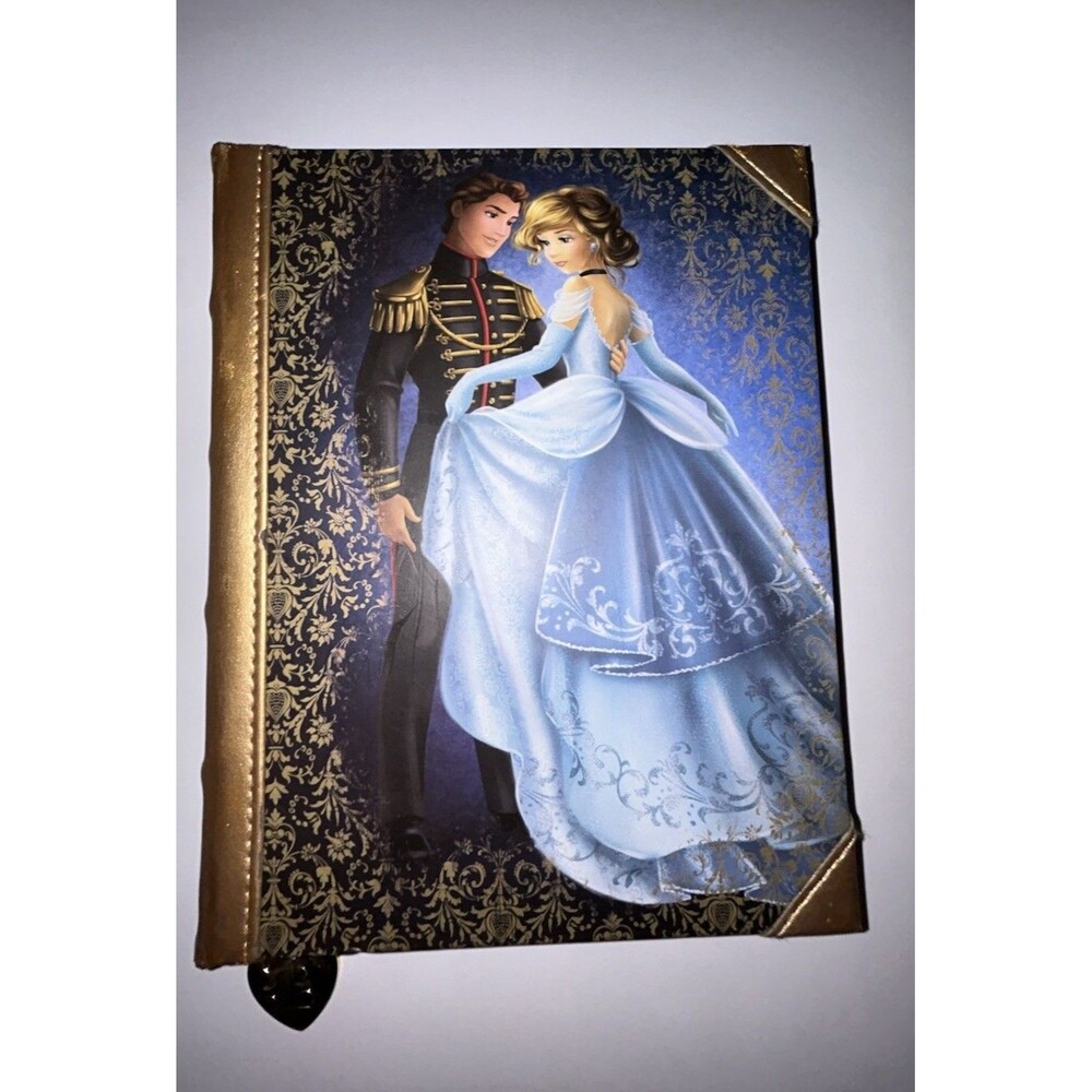 Disney Fairytale Designer Collection Journal With Cinderella & Prince AS IS